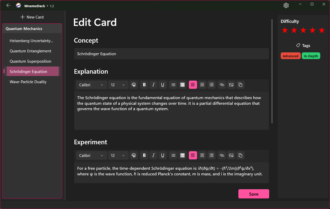 Card Editor